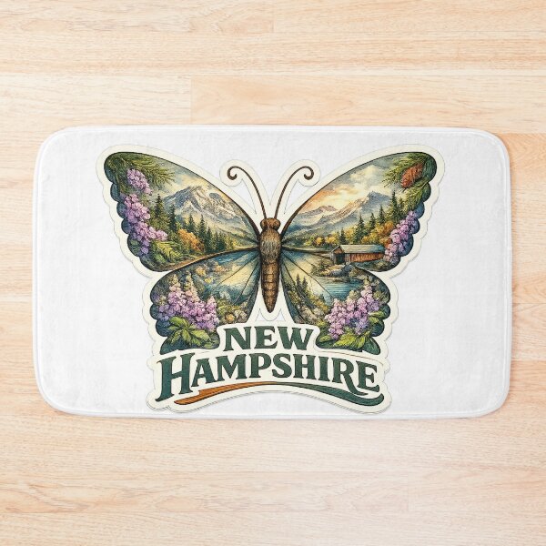 Item preview, New Hampshire State Soul Butterfly designed and sold by Whimspired By Paxx.