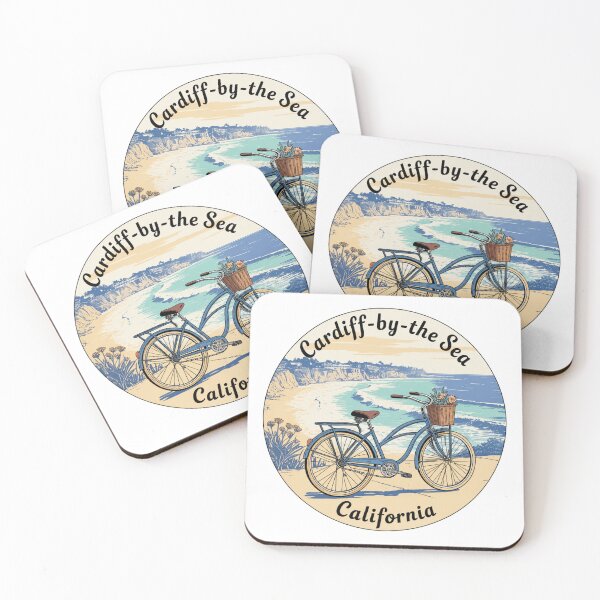 Item preview, Cardiff-by-the-Sea California: Coastal Bike designed and sold by CircinusStore.