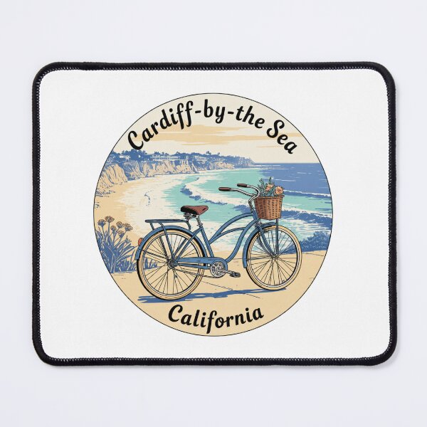Item preview, Cardiff-by-the-Sea California: Coastal Bike designed and sold by CircinusStore.