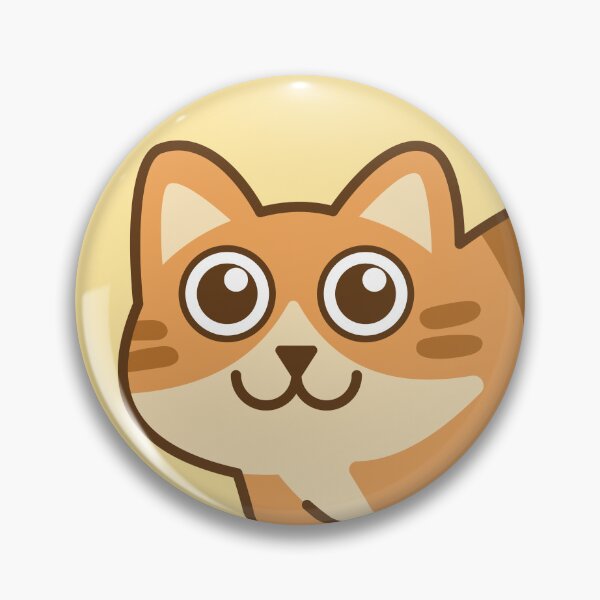 Item preview, The orange tabby cat is standing and smiling adorably. designed and sold by thailerd.