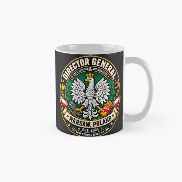Item preview, Director General Warsaw Poland Crest Emblem designed and sold by FABIOLA1970.