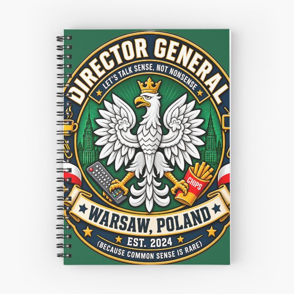 Item preview, Director General Warsaw Poland Crest Emblem designed and sold by FABIOLA1970.