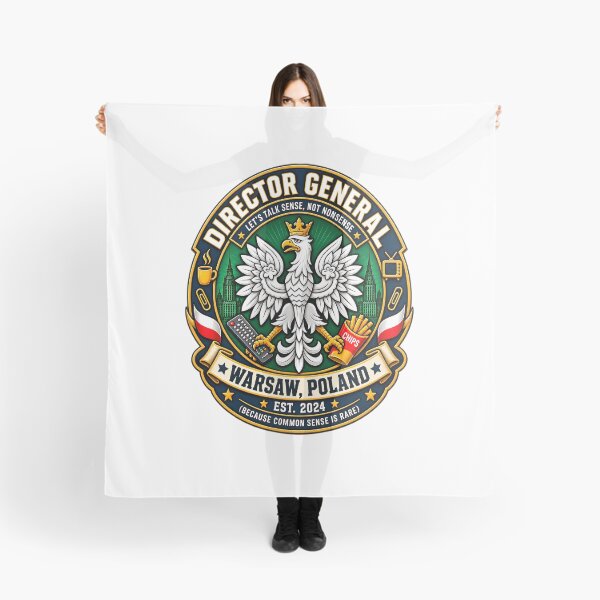 Item preview, Director General Warsaw Poland Crest Emblem designed and sold by FABIOLA1970.