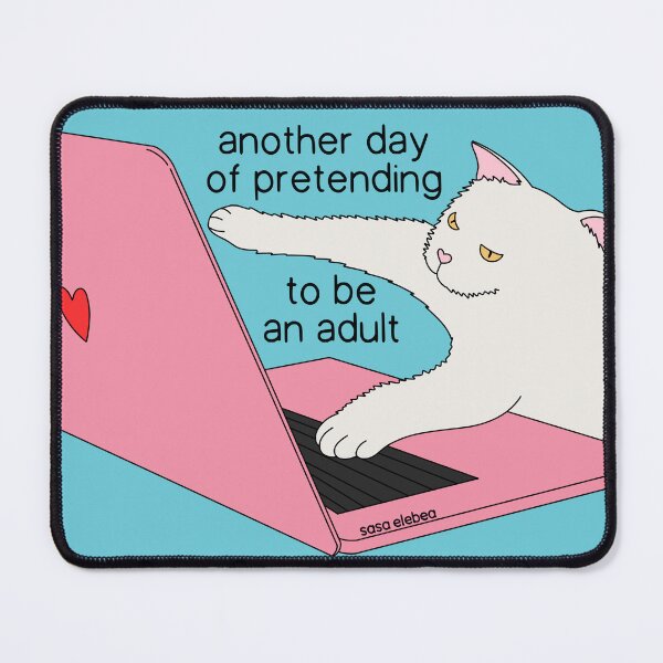 Item preview, Adult Cat by Sasa Elebea designed and sold by Sabrina Brugmann.