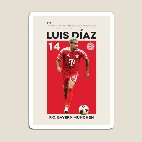 Item preview, Luis Diaz designed and sold by MertArtDesigns.