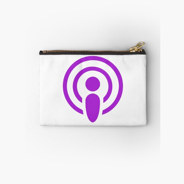 Item preview, Bold Purple Podcast Icon - Stand Out Design designed and sold by minscw.