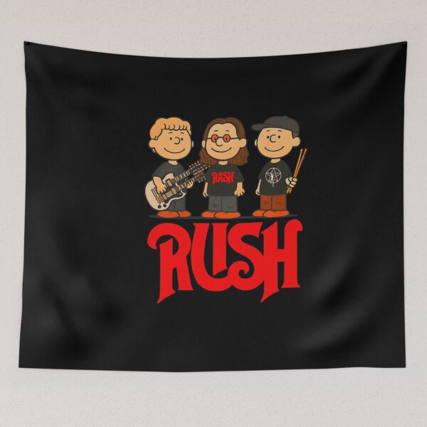 Item preview, Rush Band Charlie Brown Mashup (CLASSIC LOGO) T-Shirt designed and sold by JosetteMun.