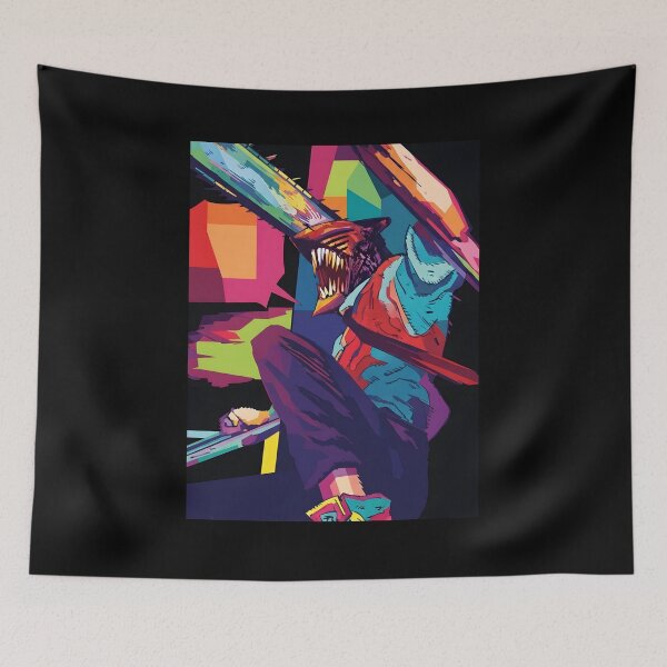 Item preview, Denji Pop Art designed and sold by stoppedonlin.