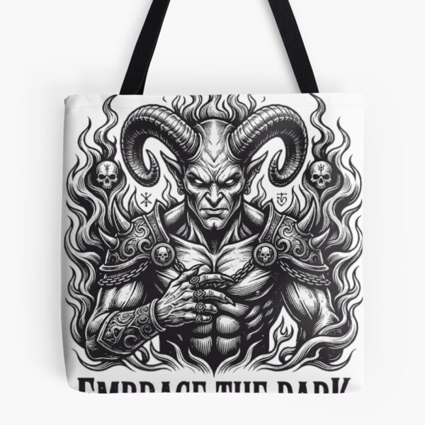 Item preview, Embrace the Dark Gothic Demon designed and sold by Ghost Of Chill.