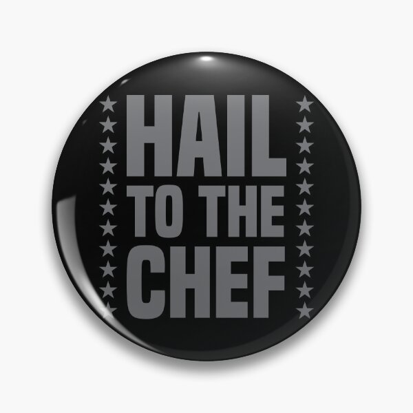 Item preview, HAIL TO THE CHEF - Text & Stars 2.0  designed and sold by Vector-Artist.