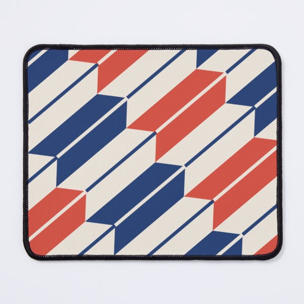 Item preview, Modern Yagasuri Navy & Vermilion designed and sold by TexSta.