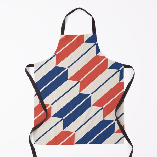 Item preview, Modern Yagasuri Navy & Vermilion designed and sold by TexSta.