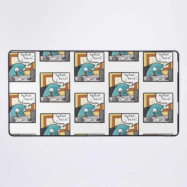 Item preview, Gopher Says In Go Log.Print designed and sold by EmosGiftd.