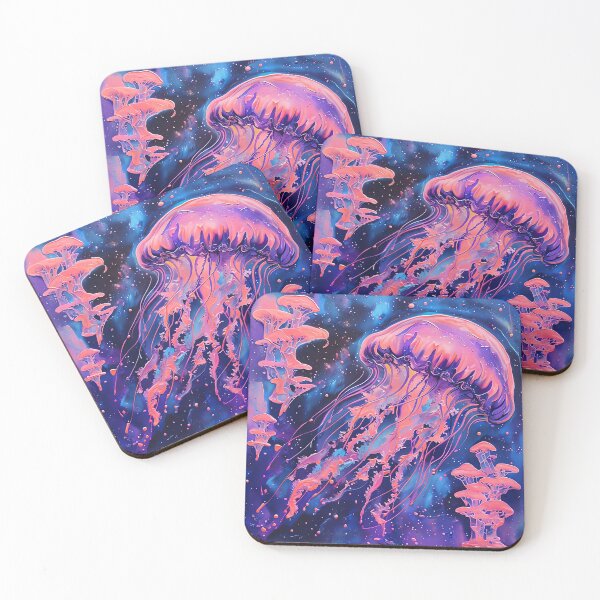 Item preview, Bioluminescent Nebula Drift designed and sold by ONYX Pixee.
