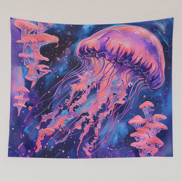 Item preview, Bioluminescent Nebula Drift designed and sold by ONYX Pixee.