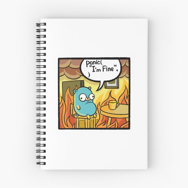 Item preview, Gopher Says In Go Panic designed and sold by EmosGiftd.