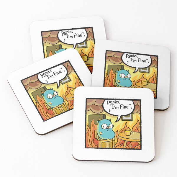 Item preview, Gopher Says In Go Panic designed and sold by EmosGiftd.
