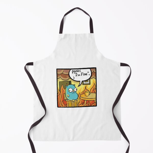 Item preview, Gopher Says In Go Panic designed and sold by EmosGiftd.
