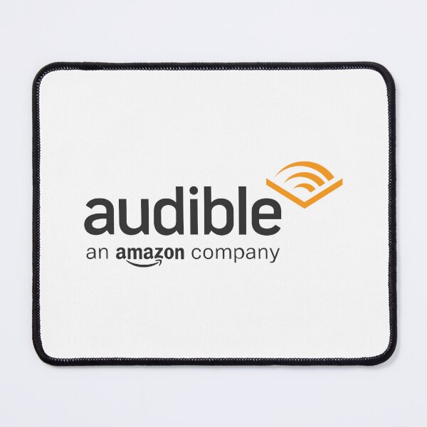 Artikelvorschau, Offizielles Logo der Audible-Hörbuch-App mit Amazon-Slogan entworfen und verkauft von minscw.