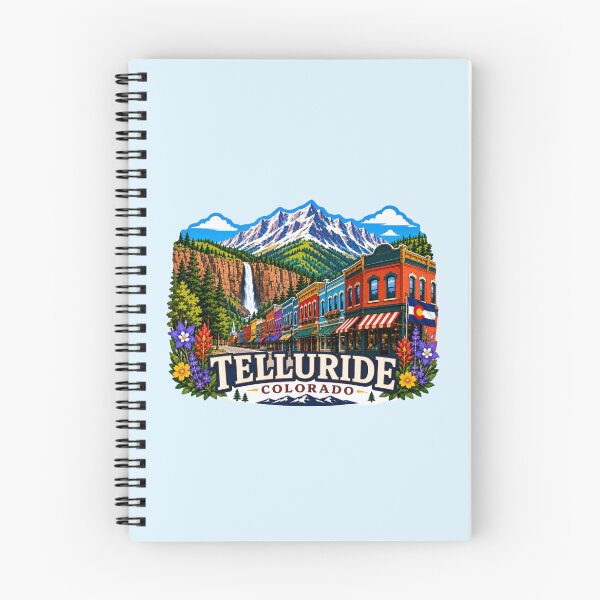 Item preview, Telluride, Colorado - Historic Mountain Town designed and sold by Myra365Art.