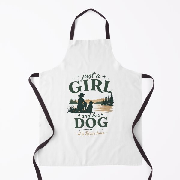 Item preview, Just A Girl And Her Dog River Time Lake Life Dog Mom River designed and sold by Yellowriversss.