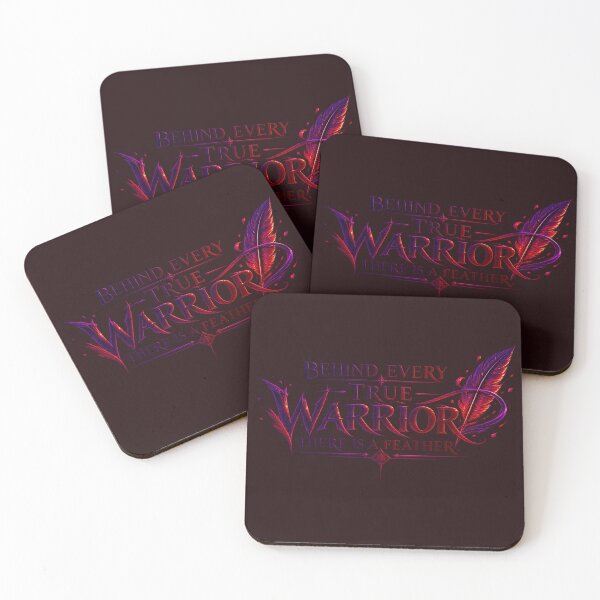 Item preview, Behind every true warrior, there is a feather. designed and sold by MaxDreamsArt.