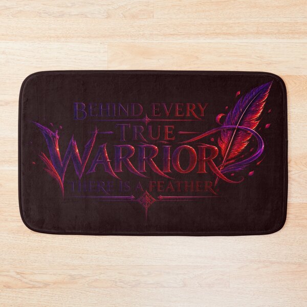 Item preview, Behind every true warrior, there is a feather. designed and sold by MaxDreamsArt.