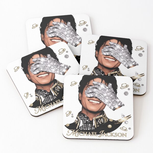 Item preview, Michael Jackson King of Pop Cosmic Glam Portrait designed and sold by KathleenR67443.