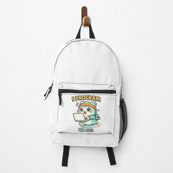 Item preview, I Program In Go - Cute Programmer Coding On The Go designed and sold by EmosGiftd.