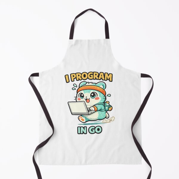 Item preview, I Program In Go - Cute Programmer Coding On The Go designed and sold by EmosGiftd.