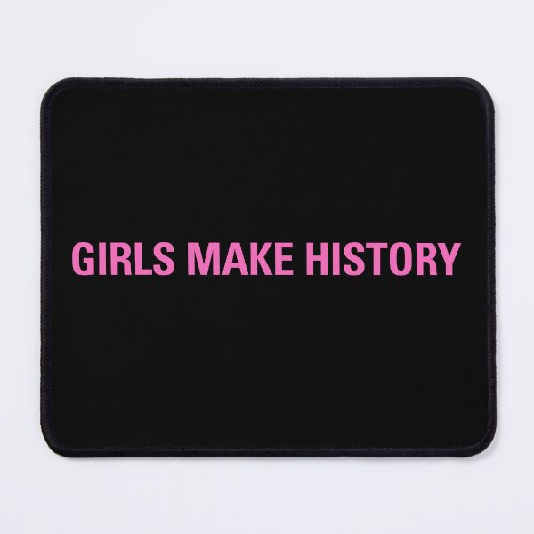 Item preview, Girls Make History Feminist Girl Power Typography designed and sold by dived.