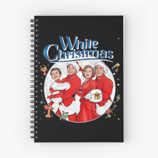 Item preview, White Christmas Movie Vintage Holiday Musical designed and sold by ZubairNalban.