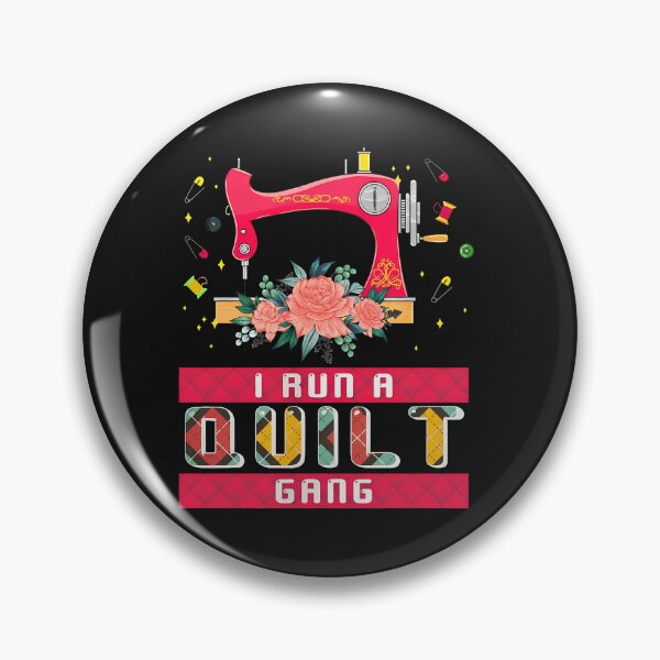 Item preview, Quilting Gang Sewing Machine Floral Craft Lover Apparel designed and sold by kazeckmynea.