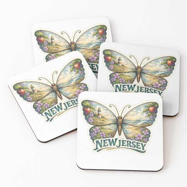 Item preview, New Jersey State Soul Butterfly designed and sold by Whimspired By Paxx.