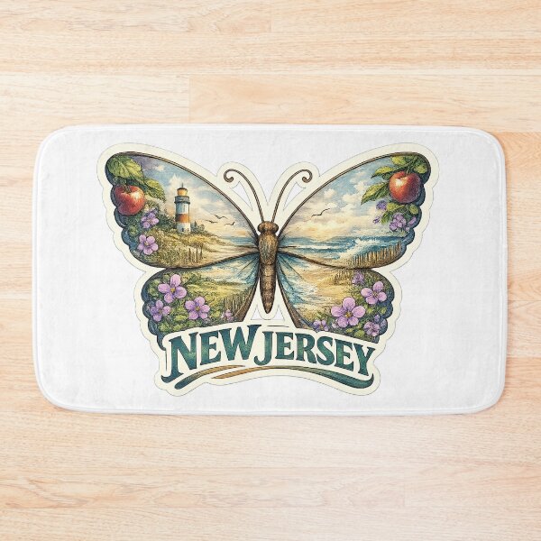 Item preview, New Jersey State Soul Butterfly designed and sold by Whimspired By Paxx.