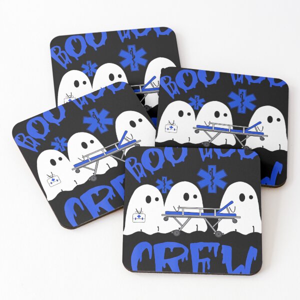 Item preview, Boo Boo Crew Funny Ghost EMS EMT Paramedic Halloween designed and sold by HaytamShop.