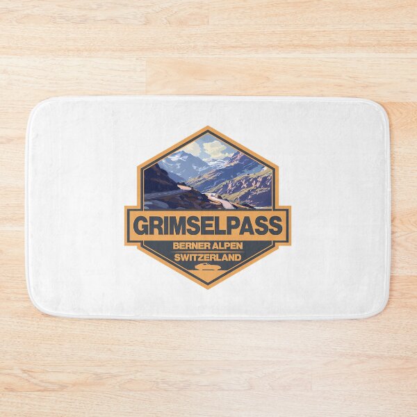 Artikelvorschau, Grimselpass Schweiz Reisekunstabzeichen entworfen und verkauft von WalkingInNa.