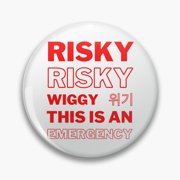 Item preview, Twice Risky Risky Wiggy Wiggy designed and sold by BusyIsaWork.