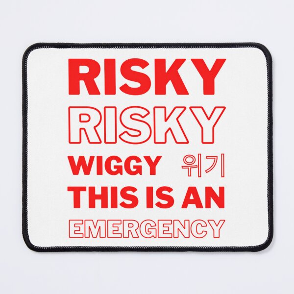 Item preview, Twice Risky Risky Wiggy Wiggy designed and sold by BusyIsaWork.