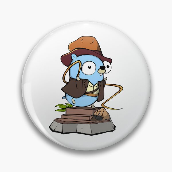 Item preview, Indiana 'Golang' Jones designed and sold by EmosGiftd.