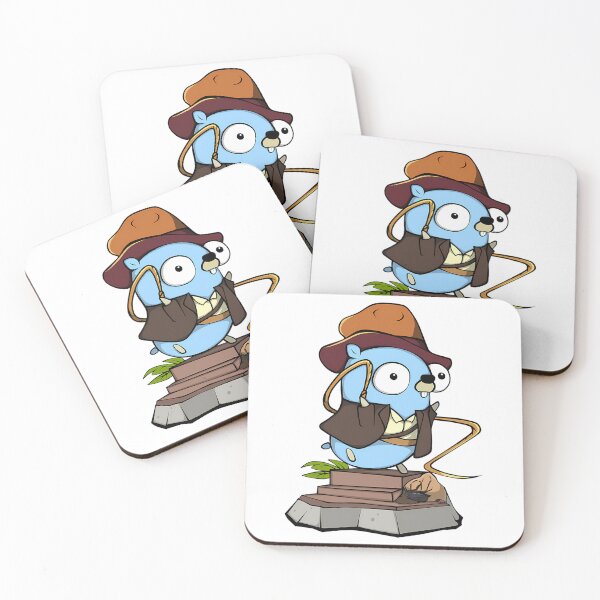 Item preview, Indiana 'Golang' Jones designed and sold by EmosGiftd.