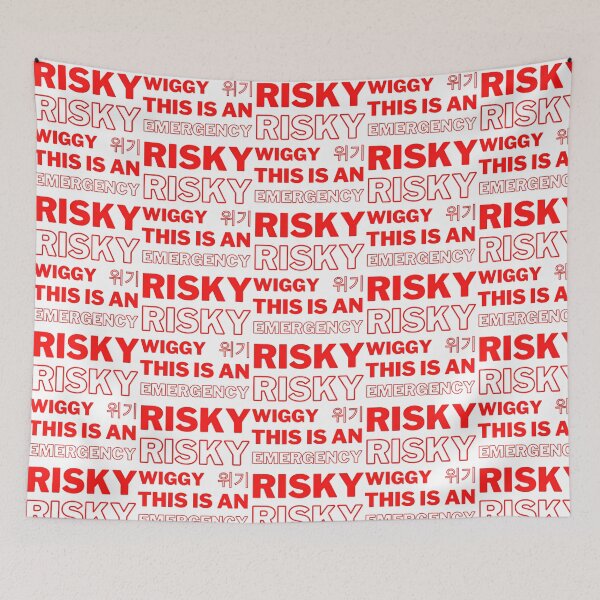 Item preview, Twice Risky Risky Wiggy Wiggy designed and sold by BusyIsaWork.