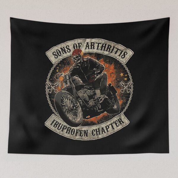 Item preview,  Ibuprofen Chapter Biker  designed and sold by Verasionart.