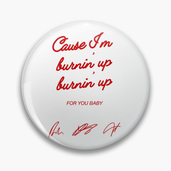 Item preview, Jonas Burning Up Lyrics designed and sold by GinaGrave.