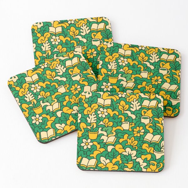 Item preview, Botanical Reading Nook (Nature x Doodle) designed and sold by Thai Vibe Studio.