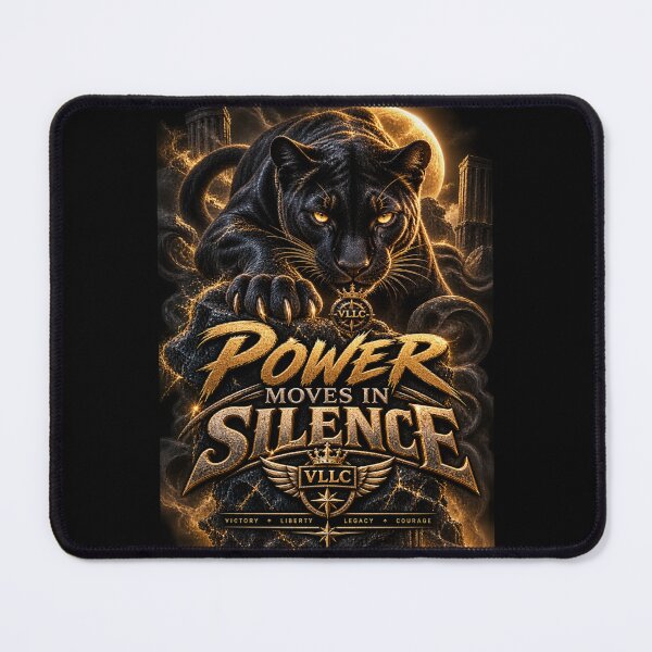 Item preview, VLLC Power Moves In Silence Black Panther Art designed and sold by VICTORY LIBERTY .