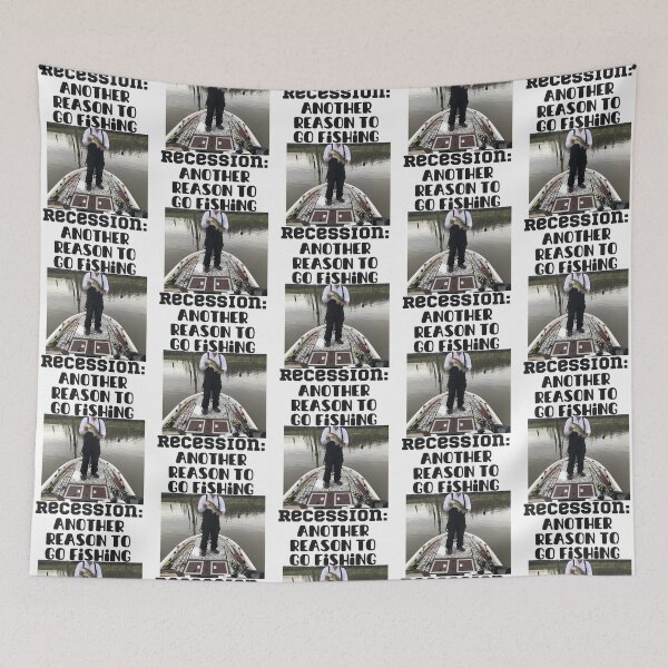 Item preview, Recession - Another Reason To Go Fishing designed and sold by PennysCrafts.