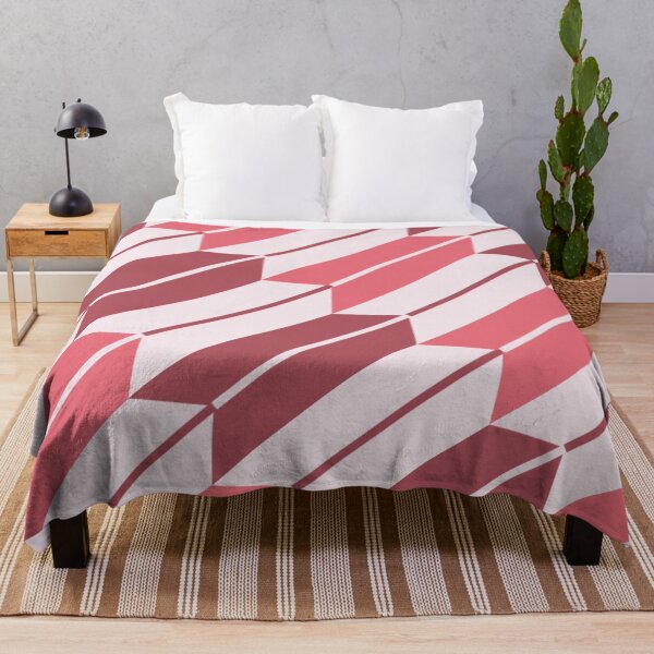 Item preview, Modern Yagasuri Rose & Crimson designed and sold by TexSta.