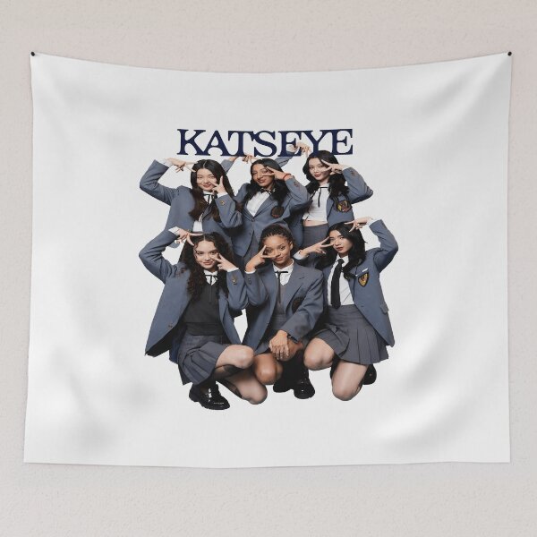 Item preview, KATSEYE Girl Group School Uniform Pop Aesthetic designed and sold by AlanNelso34652.