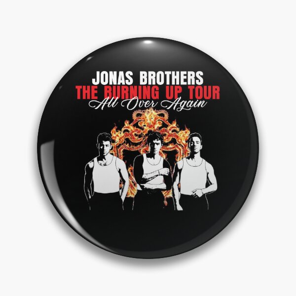 Item preview, Jonas Brothers Burning Up Tour 2026 Vintage designed and sold by GinaGrave.